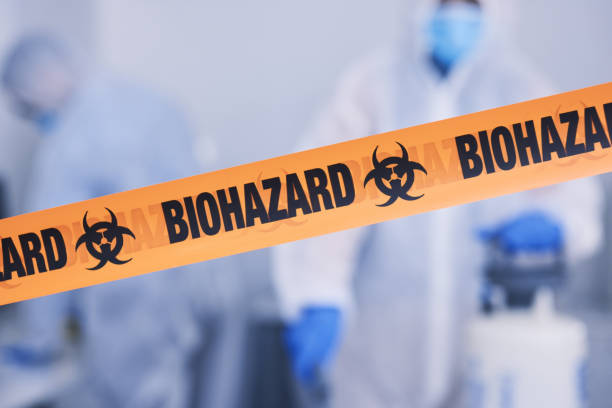 Professional Infectious Disease Decontamination technician working in Pleasant Hill, PA